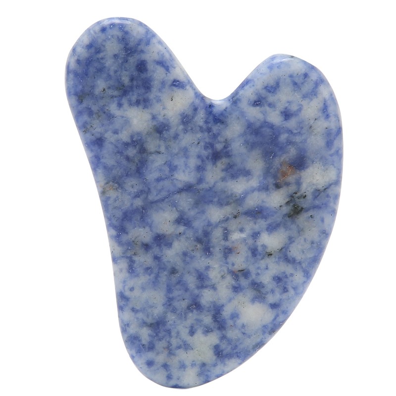 Multifunction Gua Sha Board Heart Shaped Smoothing Surfaces Facial Body