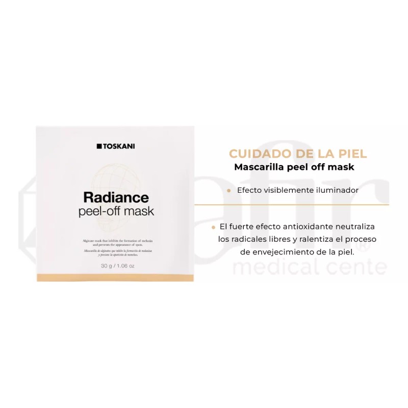 Toskani - Mascarilla Facial Mascarilla Facial Toskani Radiance Peel Off