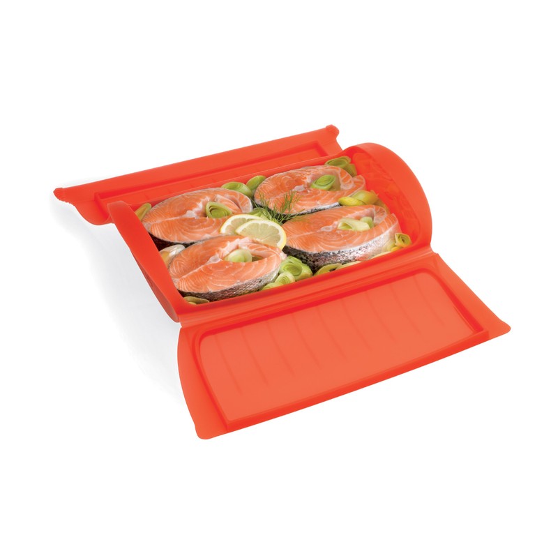 Lékué 3401600R10U004 Dampfbox Family rot