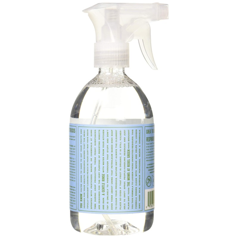 Rebel Green Fruit & Veggie Clean - Plant-Based Produce Cleaner