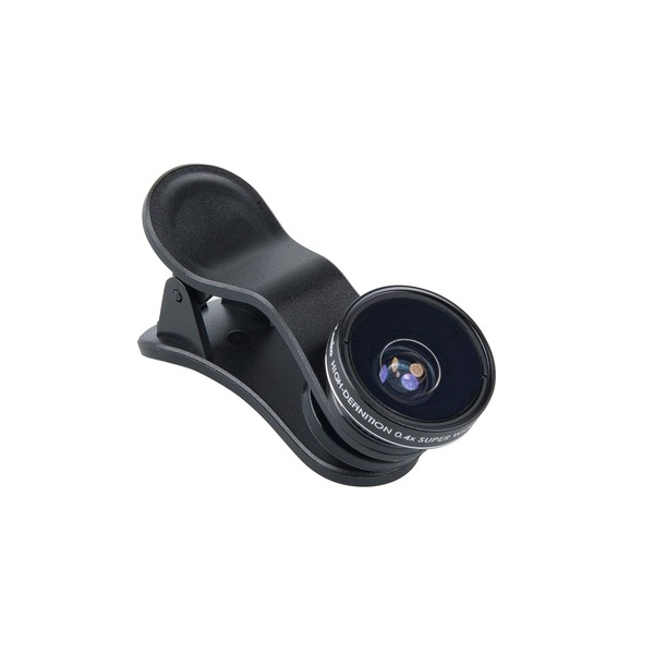Kenko KRP-04sw, Real Pro Clip Lens, Smartphone Interchangeable Lens, Super Wide 0.4x, Clip On 165° Ultra Wide Angle Lens