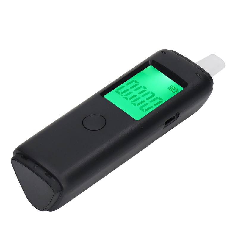 Breathalyzer Breath Tester Meter LED Digital Display Accurate Portable Testing