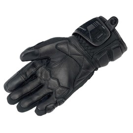 Rough and Road RR8657A-BK4 PrimaLoft Adventure Winter Gloves for Motorcycles All Black LL