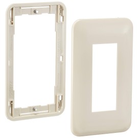 Panasonic Cosmo Series Wide 21 Outlet Plate for 3 Pieces, Beige WTF7003F