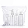 Travel Bottles Empty Clear Refillable Bottle Air Travel Size Shampoo