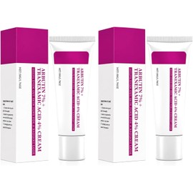 Crema Facial con Arbutina, Ácido Tranexámico, Niacinamida y Glutatión 2 uds Pack 2 ácido hialurónico piel luminosa hidratante rostro suave cuidado diario tono desigual