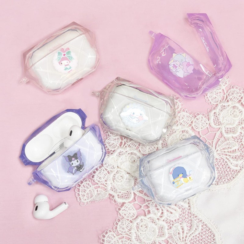 Gourmandies Sanrio Characters Airpods Pro (2nd Gen)/AirPods Pro Compatible Soft