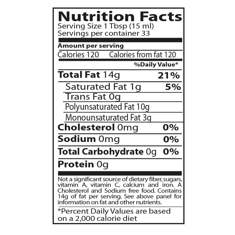 Mantova Grapeseed Oil, 17 oz (Pack of 2) high in