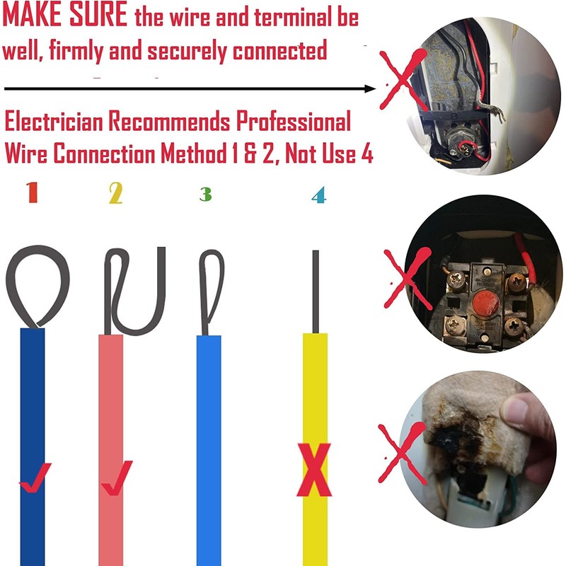 EWH-05 Electric Water Heater Tune-Up Kit, Includes Two 4500W/240V Heating