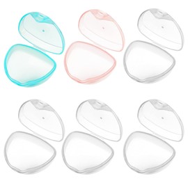 6 Pcs Baby Dummy Case, Pacifier Case, Pacifier Holder Storage Box, BPA-Free Dummy Container, Pacifier Case Soother Pod Pacifier Holder Box for Kids, Baby, Travel, Home