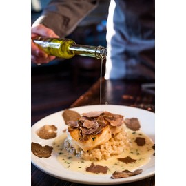 White Truffle Oil | SUPER CONCENTRATED | ALL Natural | Gourmet Food Condiments Truffle Oil Salad Dressing (250 ml /8.45 fl.oz)