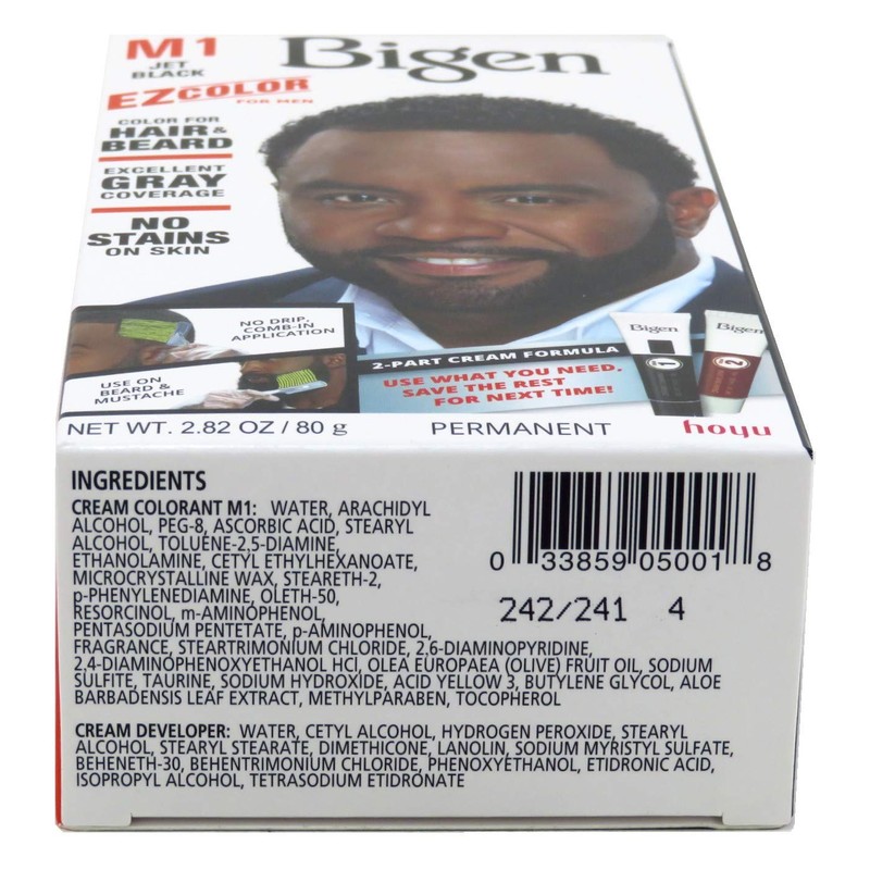 Bigen Ez Color For Men Jet Black Kit (2 Pack)