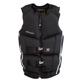 Jet Pilot Shaun Murray CGA Approved Neoprene Vest PFD (Black, Large)