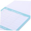 Gatuida Weekly Tearable Diet Notebook for Food List and Household