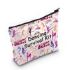 Dancer Gift Dancing Survival Kit Dancing Girl Zipper Pouch Makeup