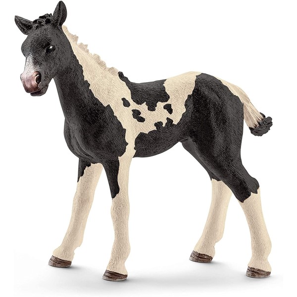 SCHLEICH Farm World Pinto Foal Educational Figurine for Kids Ages 3-8