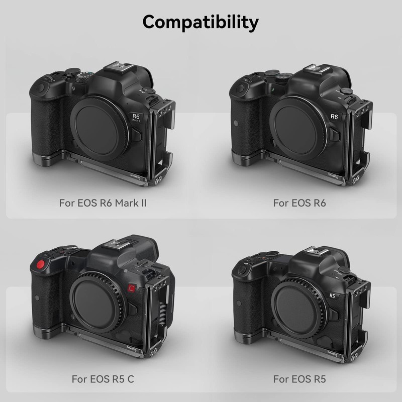 SMALLRIG Quick Release L-Bracket for Canon R6 Mark II /