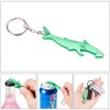 arricraft 12 Pcs Shark Shaped Bottle Opener, Pocketable Keychain Bear