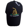 Ruffin Gadsden Flag Baseball Cap - Black - Dont Tread