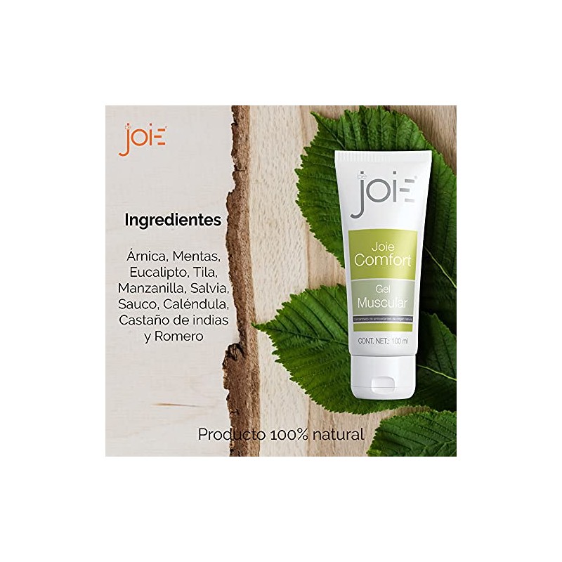 BeJoie | Comfort Gel Muscular con aceites Esenciales Naturales |