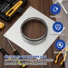 Zonon 6 Inch Duct Connector Flange Galvanized Steel Dryer Vent