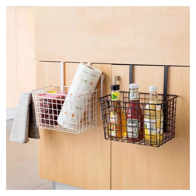 Clicmania Canasta Organizadora Colgante Multiusos Almacen Puerta Hogar