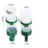 Bird Feeder 2PCS Plastic Bird Water Drinker Hanging Food Dispenser