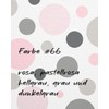 WANDfee Wall Sticker Dots I Pastel Pink Grey I Wall