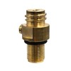Aopkeo Soda Water CO2 Cylinder Valve M18x1.5 Bottle Replaceable Adapter