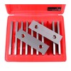 Accusize Industrial Tools 1/8'' Thickness 10 Pairs Precision Parallel Sets,