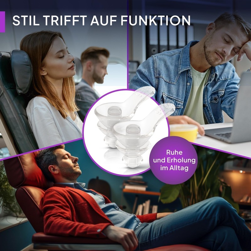 Senner SleepPro Ear Protection Ear Plugs for Sleep and against