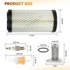 CLUBRALLY Golf Cart Tune Up Kit with Oil Filter Spark