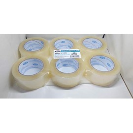 Paquete de 6 Cinta Adhesiva Transparente Tuk 48mm x 150 m/PSA COMPUTO Y PAPELERIA