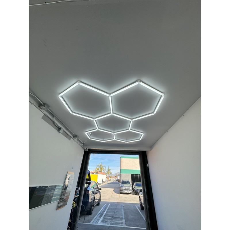 Generic Modern Hexagon LED Lights - Set of 5 Touch