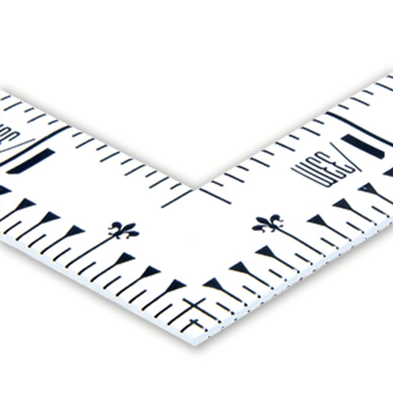 Shinwa Sokutei 11102 Curb Scale, Same Thickness, Same Face and