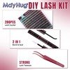 Mayhug Eyelash Extensions Set, 30D Lash Extension Set, 9-16 mm