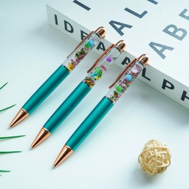 Sikyby Turtle Glow In The Dark Fun Pens Cute Floater Floating Liquid Writing Journaling Office Pen Unique Gift Women Men Kids Girl Boy