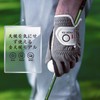 DGX-025 Men's Golf Gloves, Suede Synthetic Leather, Fiber Cloth, Mesh