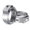 LOKMAN 50 Pack 1/2 Inch PEX Cinch Clamps, Stainless Steel