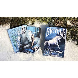 Bicycle Deck of Cards Anne Stokes Unicorns Poker Size
