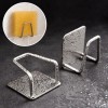 Veraly Set 2 Soportes Porta Esponja Lavabo Cocina Fregadero Acero