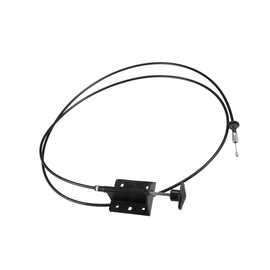 HEROFFIX Hood Release Cable for Dodge D150 D250 W150 W250 Ramcharger 1981-1993 for Dodge W100 1984-1989 No.55024942 Front Hood Latch Lock Control Cable Replace Parts