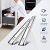 Probrico 2 Pairs 14 Inch Soft Close Drawer Slides, Ball