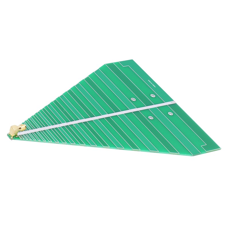 Log Periodic Antenna UWB UltraWide Bandwidth Printed Circuit Board Module