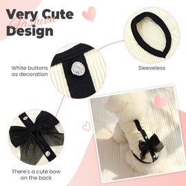 Dog T Shirt for Small Dogs Girl Boy,Pet Clothes Fashionable Striped Dog Shirt Vest，Sleeveless Breathable Puppy Shirt Summer for Small Medium Dogs Cat(Medium)