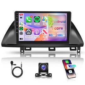 KYNNT 6G+128G Car Radio for Honda Odyssey 2005-2010, Android Car Stereo for Odyssey Wireless CarPlay Android Auto, DSP-32EQ, GPS Navigation WiFi, Bluetooth 10'' Touch Screen FM Backup Camera MIC