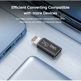 For Apple OTG Lighting iOS to USB C Male Adapter NOT CHARGER For plug USB-C Flash, Camera