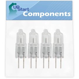UpStart Components 4-Pack SB02300891 Light Bulb Replacement for Broan PM500SS Range Hood - Compatible with Broan SB02300891 Light Bulb