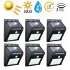 Unbranded 6 pcs 20LED Solar Powered PIR Motion Sensor Light