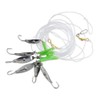AQUANTIC Redfish System, 5.60m Length, 6 Metal Hooks 2/0, Deep